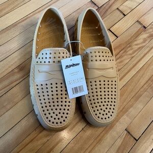 Mens Floafers 12 Beige Dunne/Gum Country Club Loafers